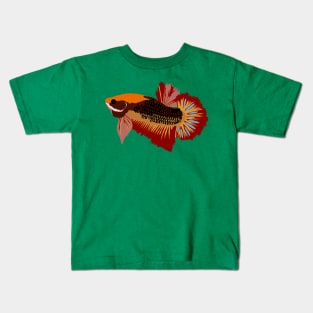 Betta splendens Kids T-Shirt